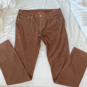 ❄️NEW❄️  TORY BURCH, brown/ caramel Ivy super skinny Corduroy, size 31